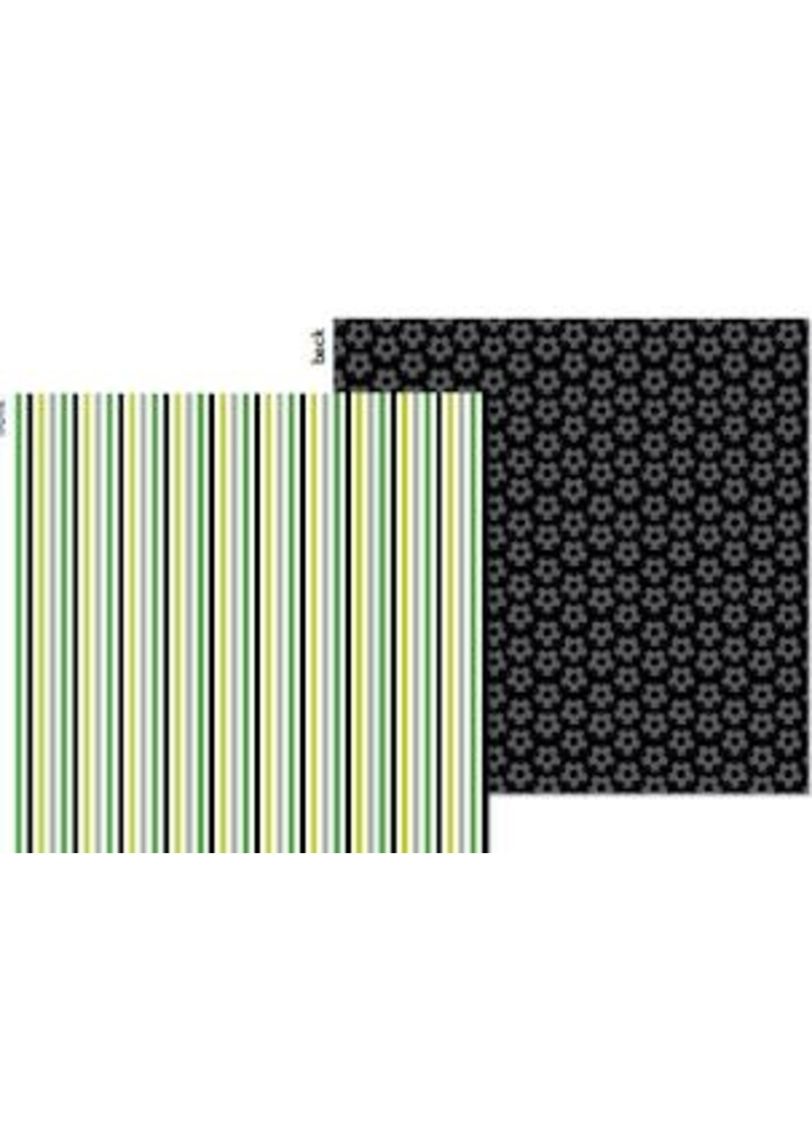 Doodlebug Doodlebug 12x12 Paper Goal, Soccer Stripe