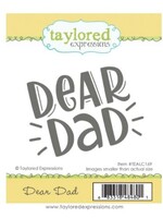 Taylored Expressions Taylored Expressions Cling Stamp, Dear Dad