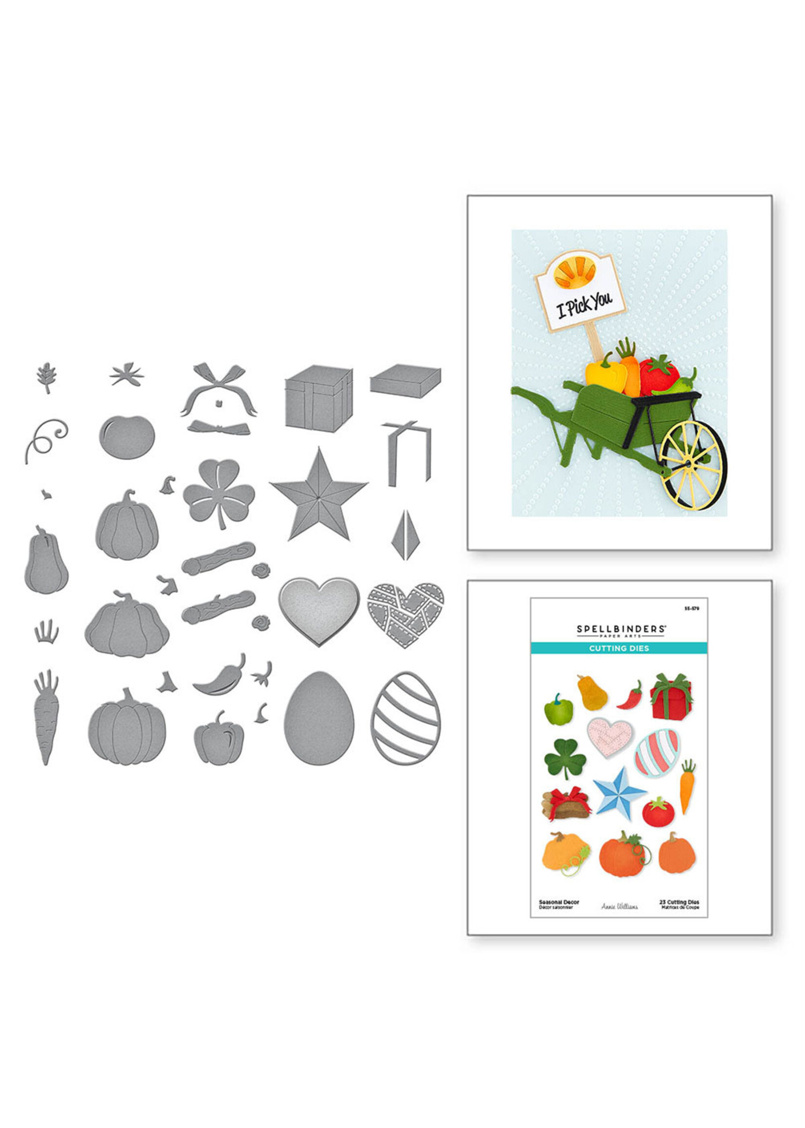 Spellbinders Country Road Collection, Seasonal Decor