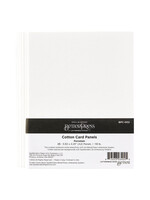 Spellbinders BetterPress Cotton Card Panels, A2 Porcelain (25)