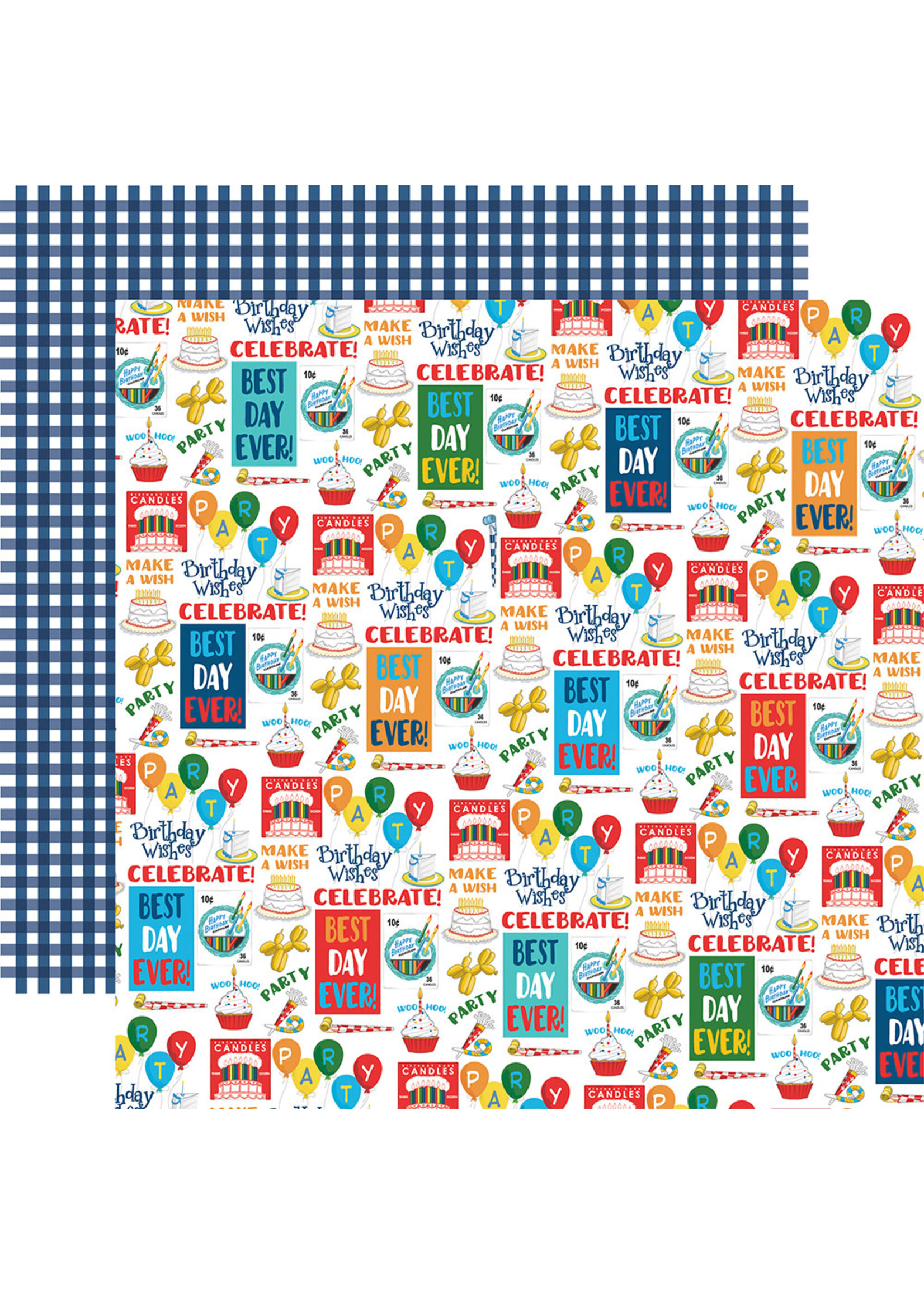 Carta Bella Carta Bella 12x12 Lets Celebrate, Party Time