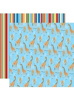 Carta Bella Carta Bella 12x12 Zoo Adventures, Giraffes