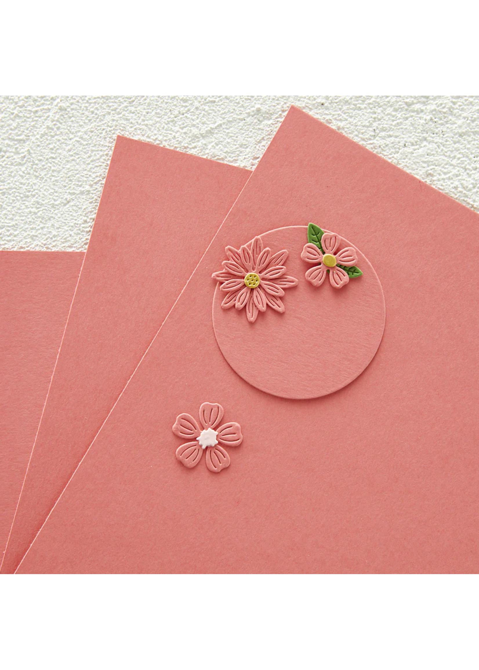 Spellbinders ColorWheel Cardstock 8.5x11, Dahlia (10)