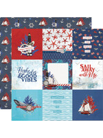 Simple Stories Simple Stories 12x12 SV Vintage Seas, 4x4 Elements