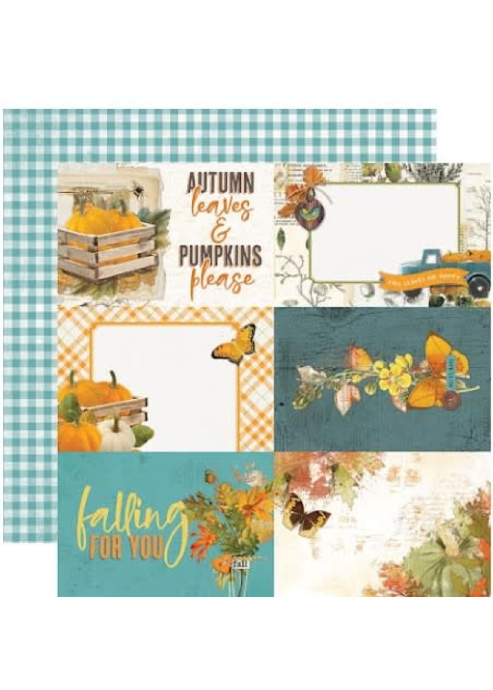 Simple Stories Simple Stories 12x12 SV Country Harvest, 4x6 Elements