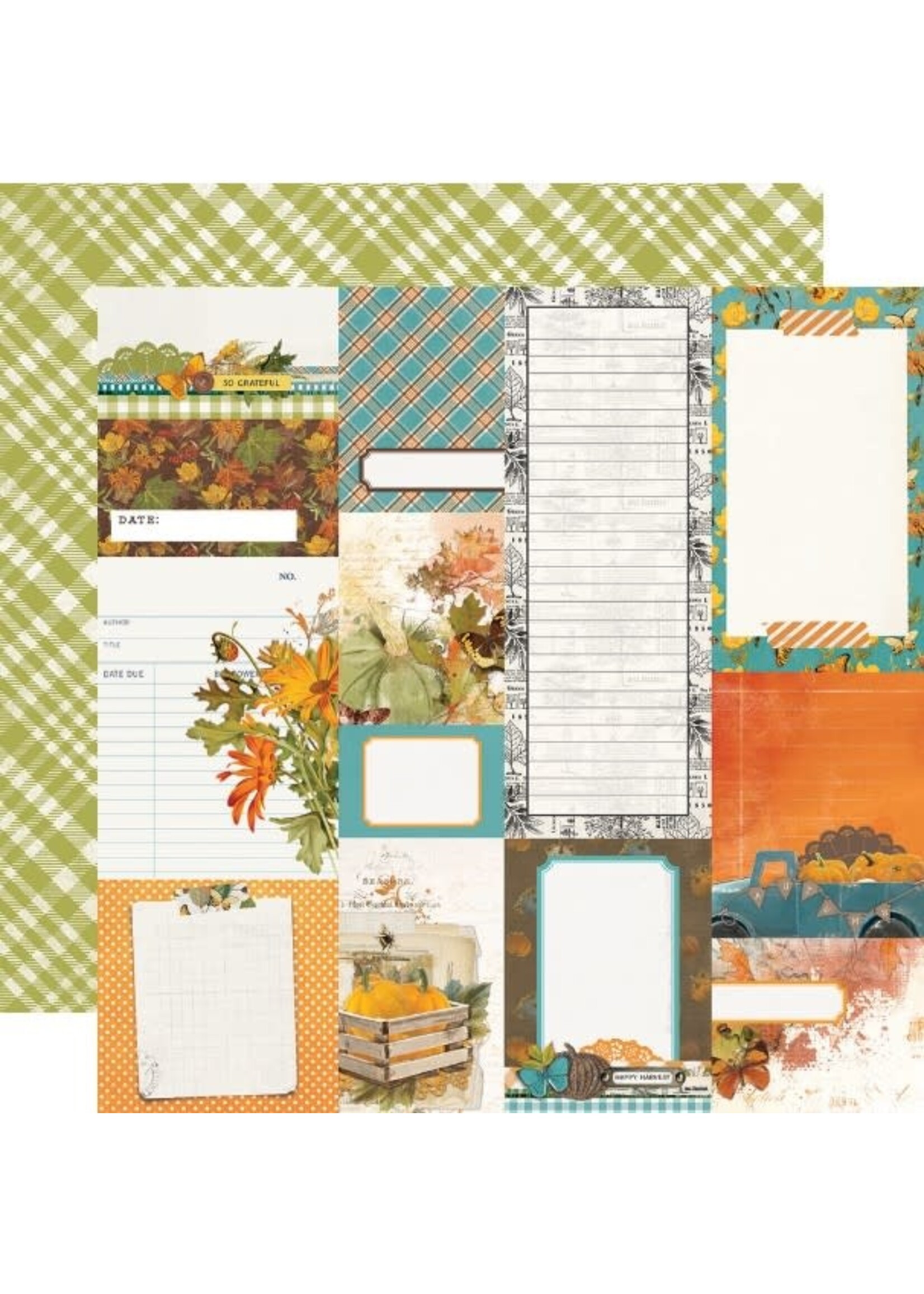 Simple Stories Simple Stories 12x12 SV Country Harvest, Journal Elements