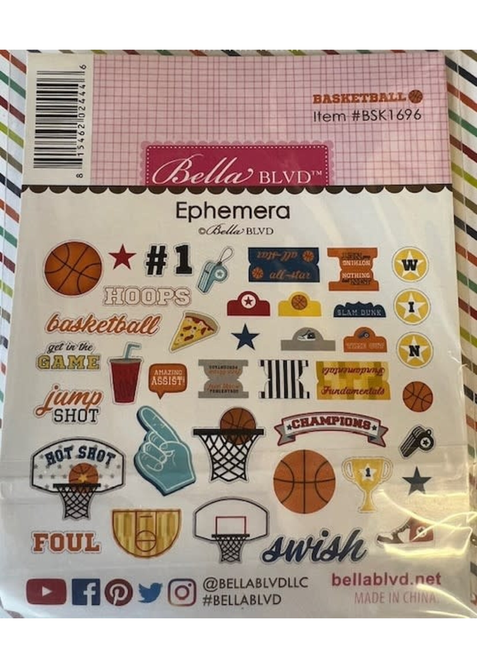 Bella Blvd Ephemera, Basketball