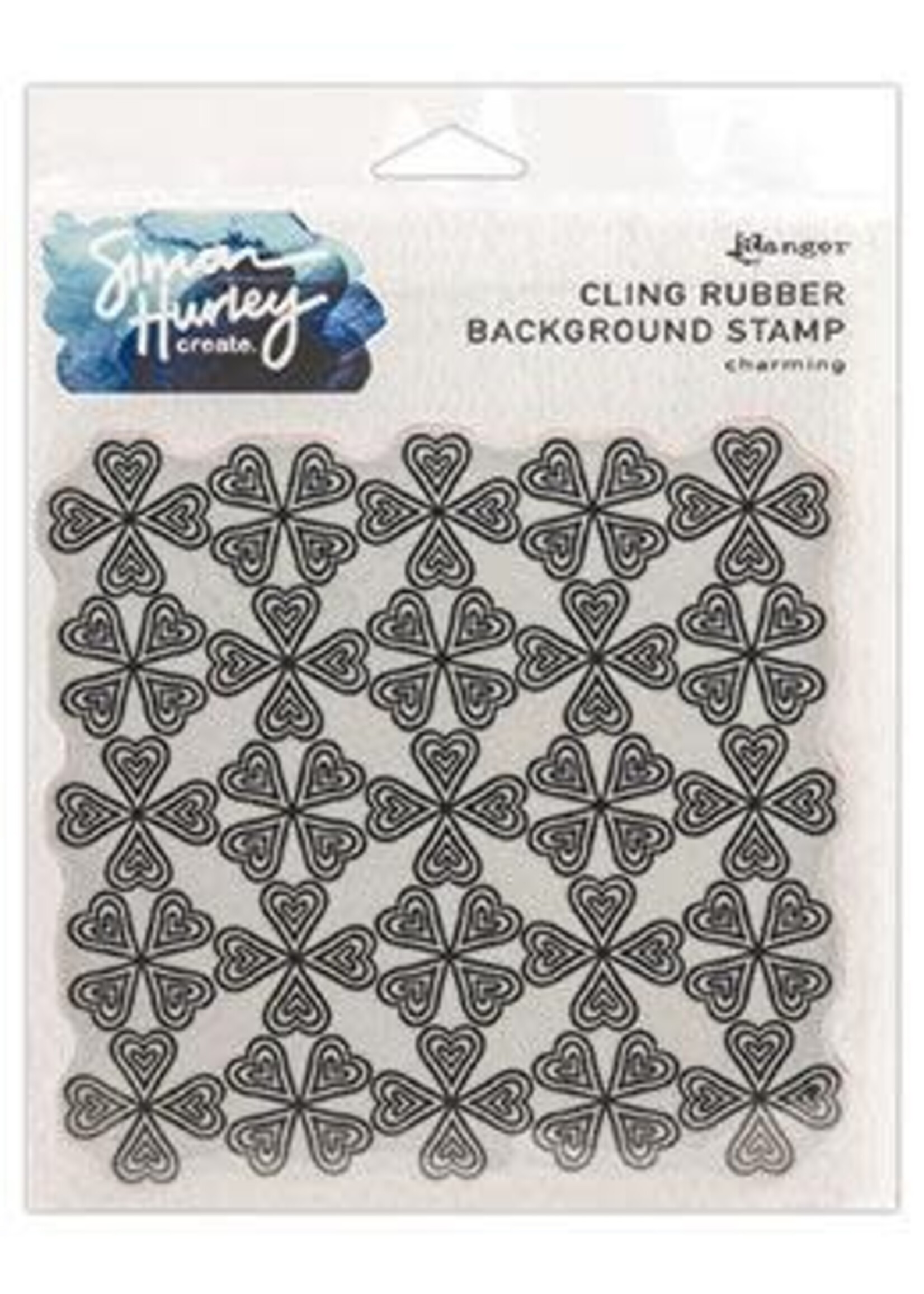 Ranger Simon Hurley Cling Stamp, Charming