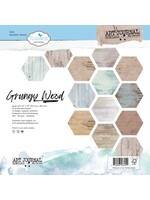 Elizabeth Craft Design 12x12 Collection Pack, Grungy Wood