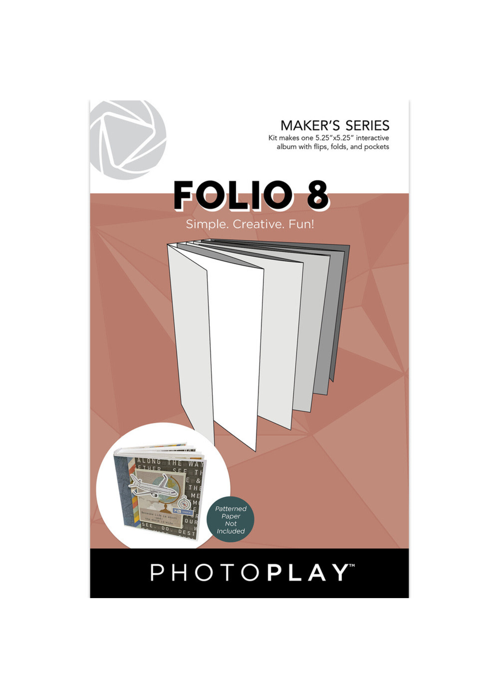PhotoPlay 5.25X5.25 Folio 8
