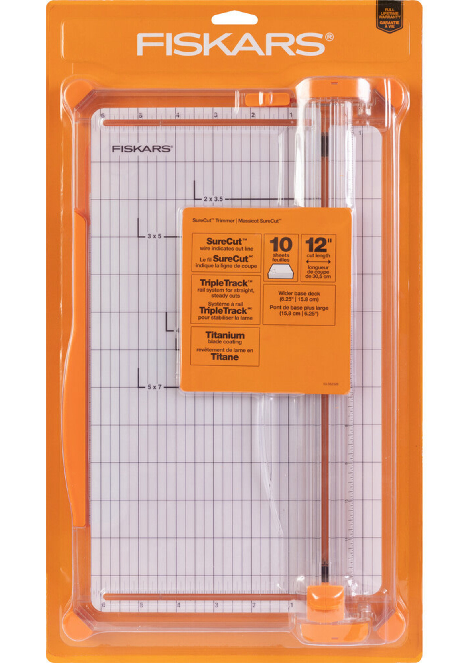 Fiskars Fiskars SureCut  Deluxe Paper Trimmer 12" (Office)