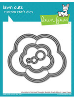 Lawn Fawn Lawn Fawn Die, LF2574 Outside In Stitched Thought Bubble Stackable