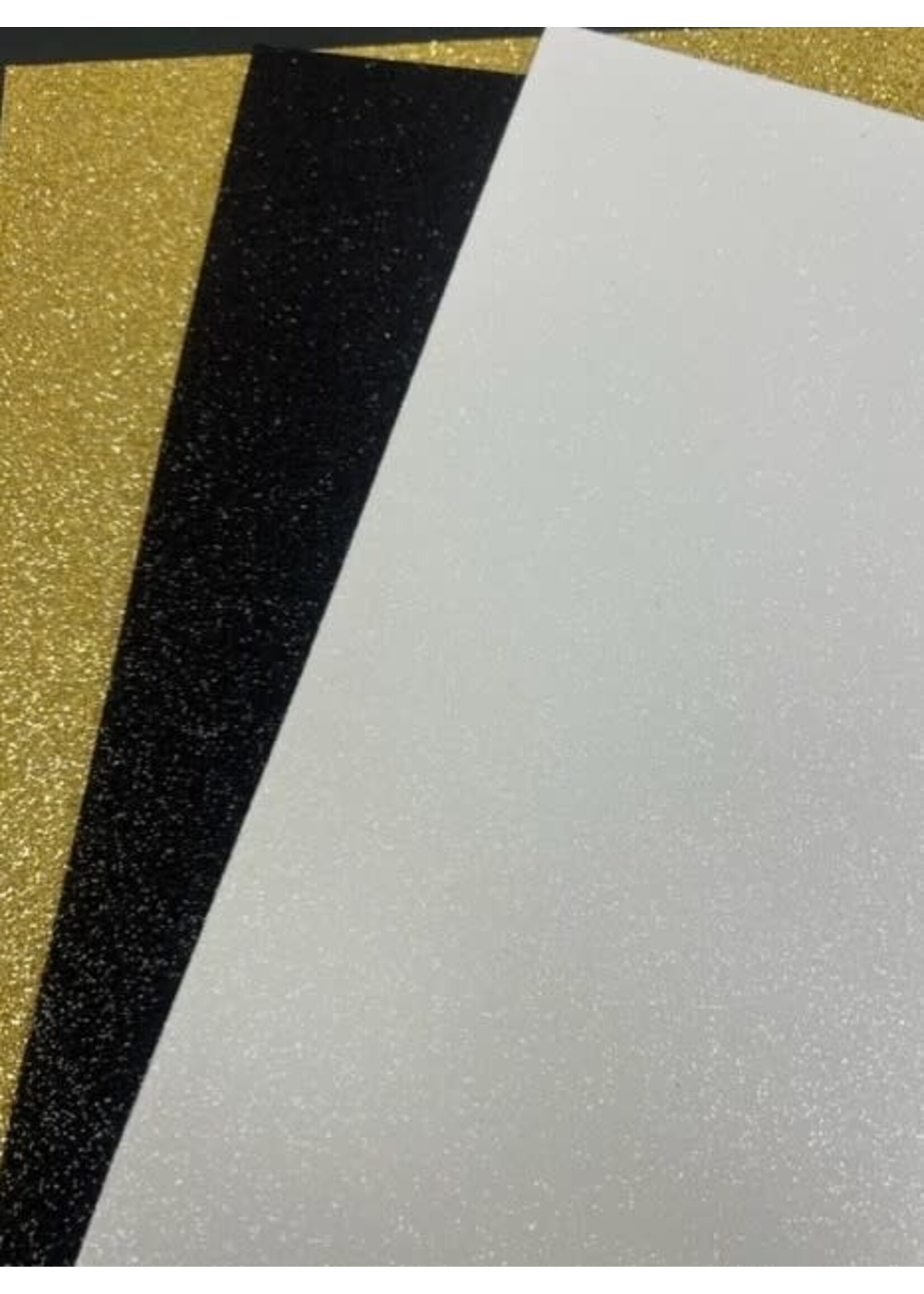 Spellbinders 8.5X11 Pop-up Die Cutting Glitter Foam Sheets, 3 pack