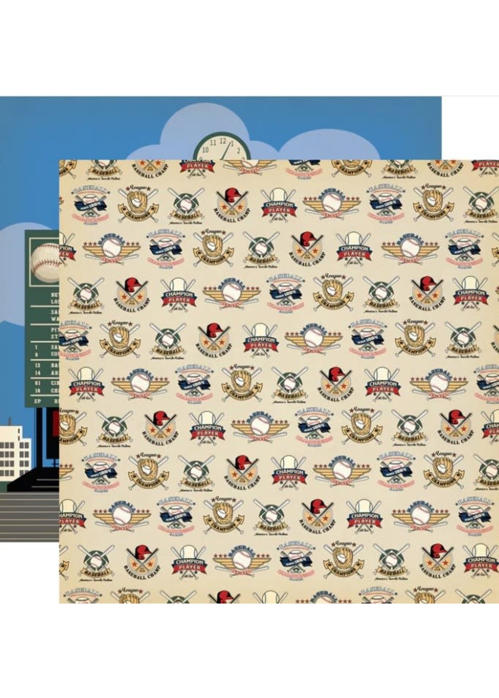 Carta Bella Carta Bella 12x12 Baseball, All Star Players