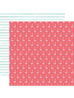 Echo Park Echo Park 12x12 Animal Kingdom, Flock of Flamingos