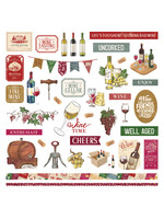 PhotoPlay 12x12 Element Stickers, Vineyards