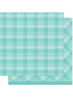 Lawn Fawn 12x12 Favorite Flannel, Hot Toddy