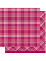 Lawn Fawn Lawn Fawn 12x12 Favorite Flannel, Mulled Cider