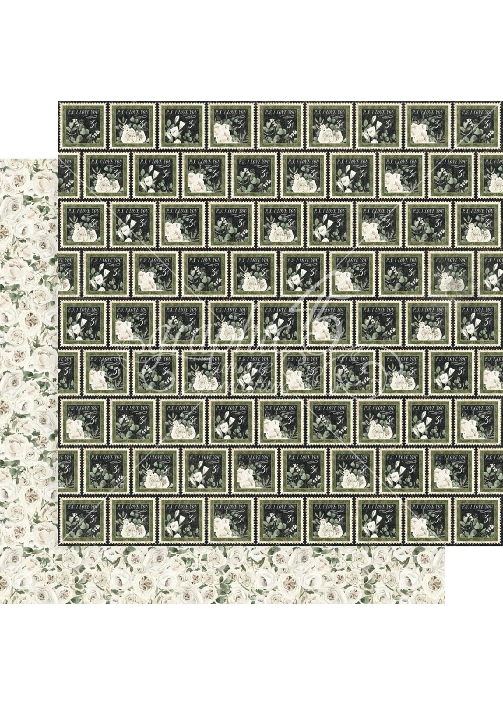Graphic 45 12x12 P.S. I Love You, Sent With Love