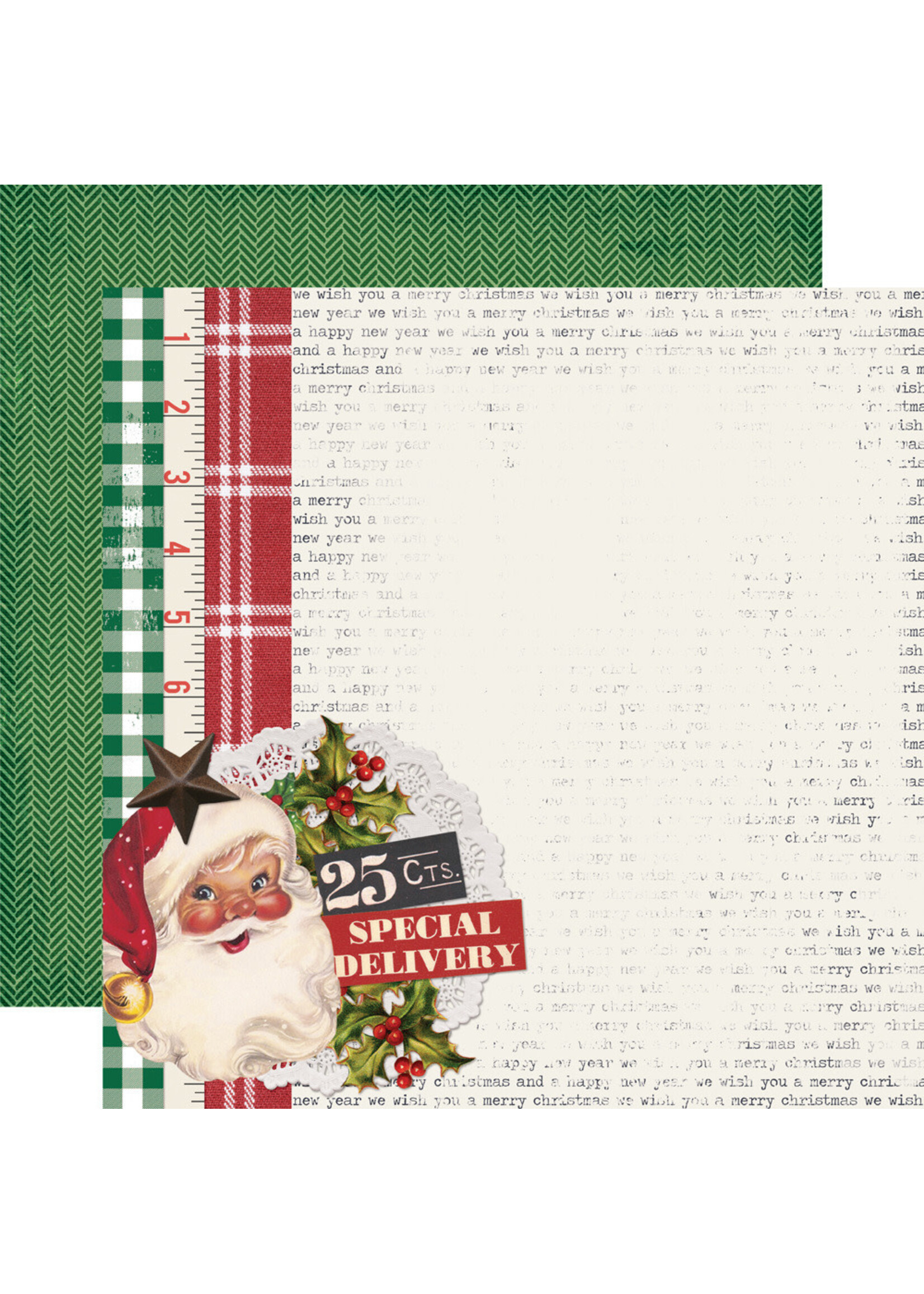 Simple Stories Simple Stories 12x12 Simple Vintage Dear Santa, Ho Ho Ho