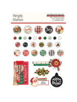 Simple Stories Simple Stories Decorative Brads, SV Dear Santa