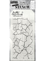 Stampers Anonymous Tim Holtz Layering Stencil, Fractured