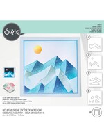 Sizzix Sizzix Layered Stencils, Mountain Scene