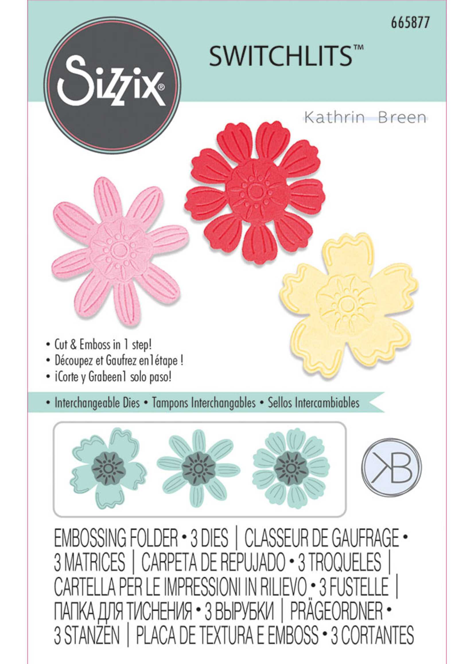 Sizzix Sizzix Switchlits, 665877 Detailed Blooms