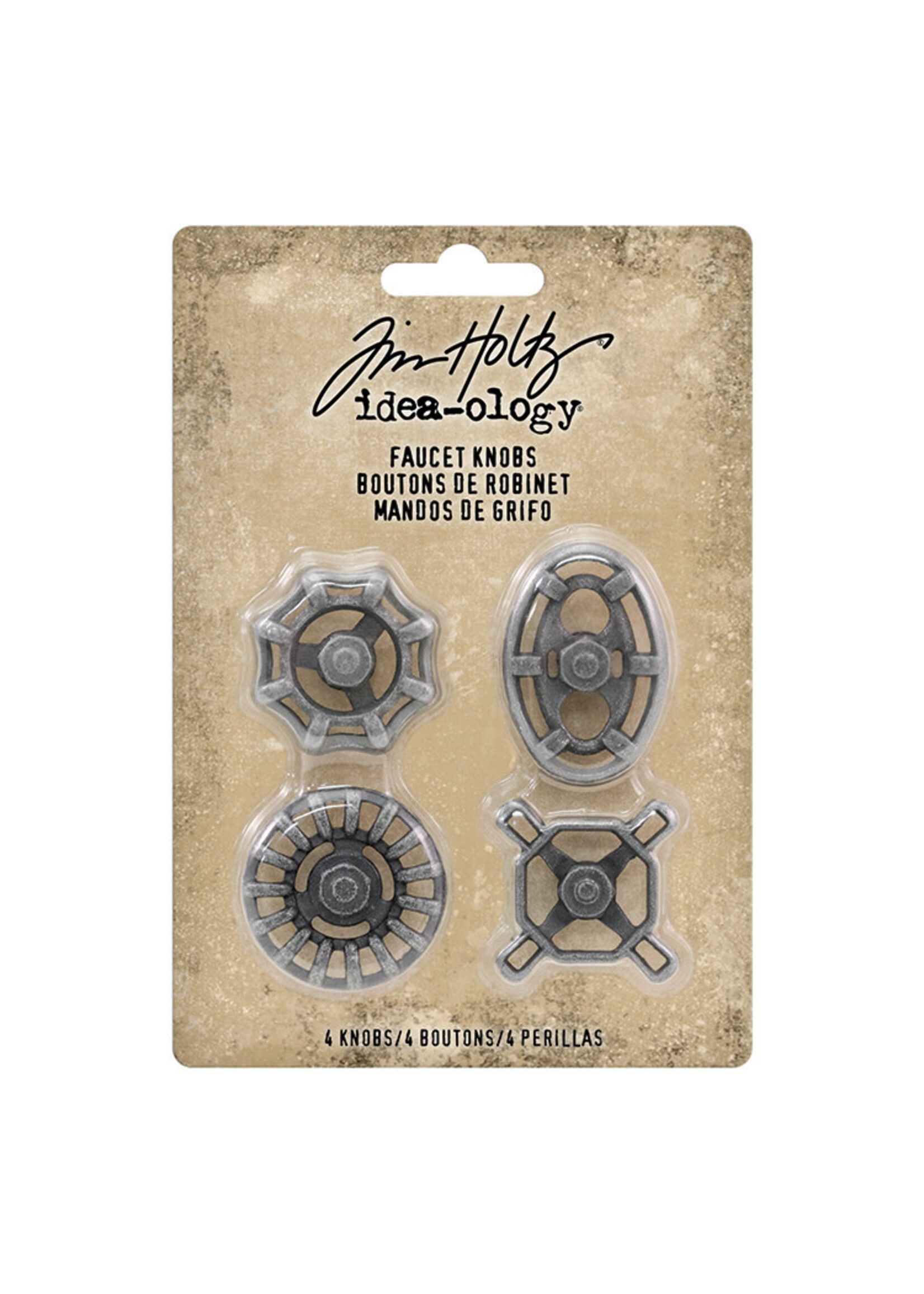 Idea-ology Tim Holtz Faucet Knobs