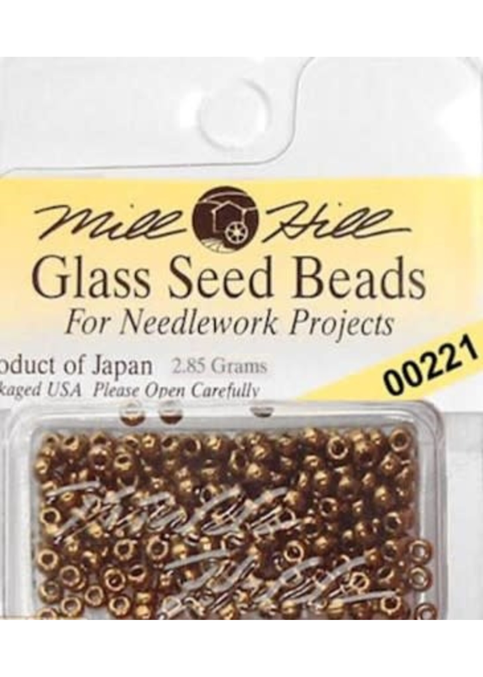 Mill Hill Seed Beads, 00221, Bronze