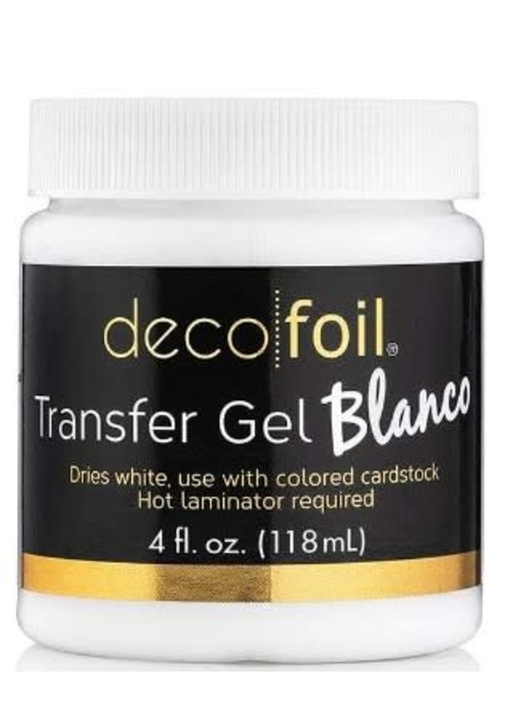 Deco Foil Transfer Gel Blanco