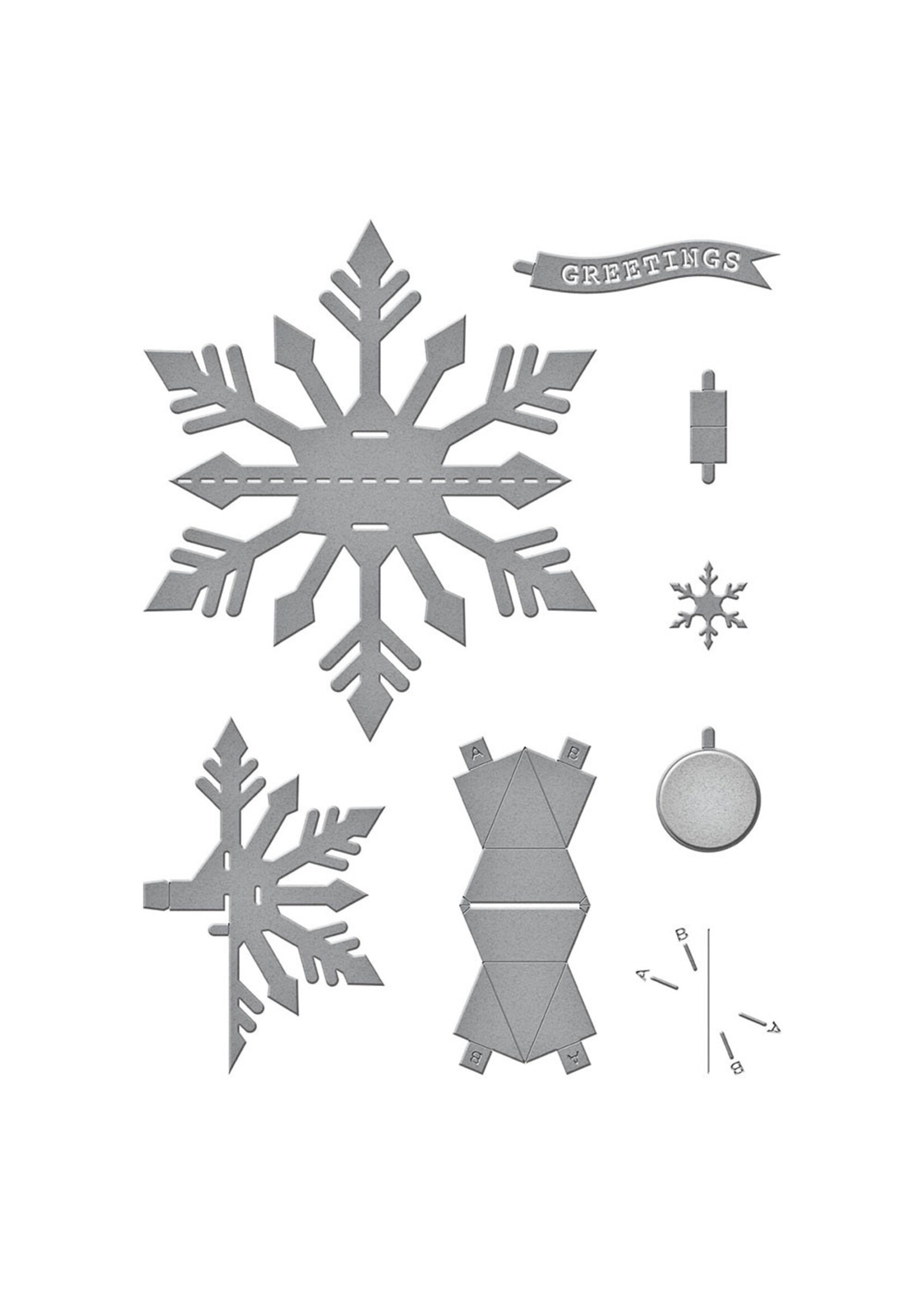 Spellbinders Spellbinders Die, Pop-Up Snowflake