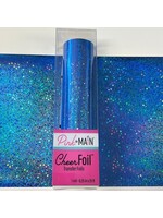 Pink & Main Cheer Foil Transfer Foil, Sparkle Blue