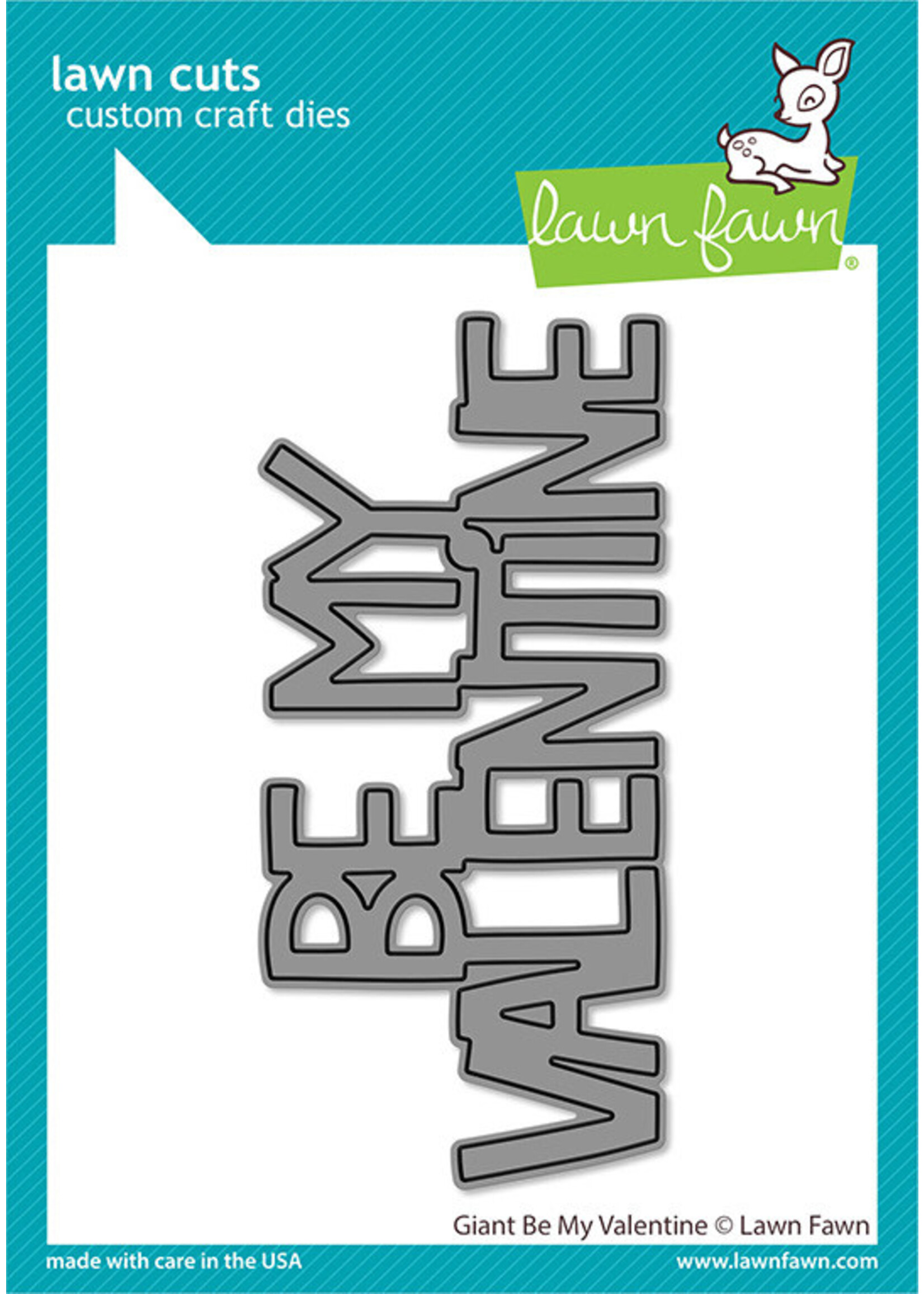 Lawn Fawn Lawn Fawn Die, LF2735 Be My Valentine