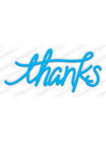 Impression Obsession Die, 807-G Thanks