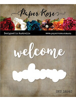 Paper Rose Paper Rose Die, 18240 Welcome Layered