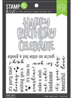 Hero Arts Hero Arts Stamp & Cut, Happy Birthday XL
