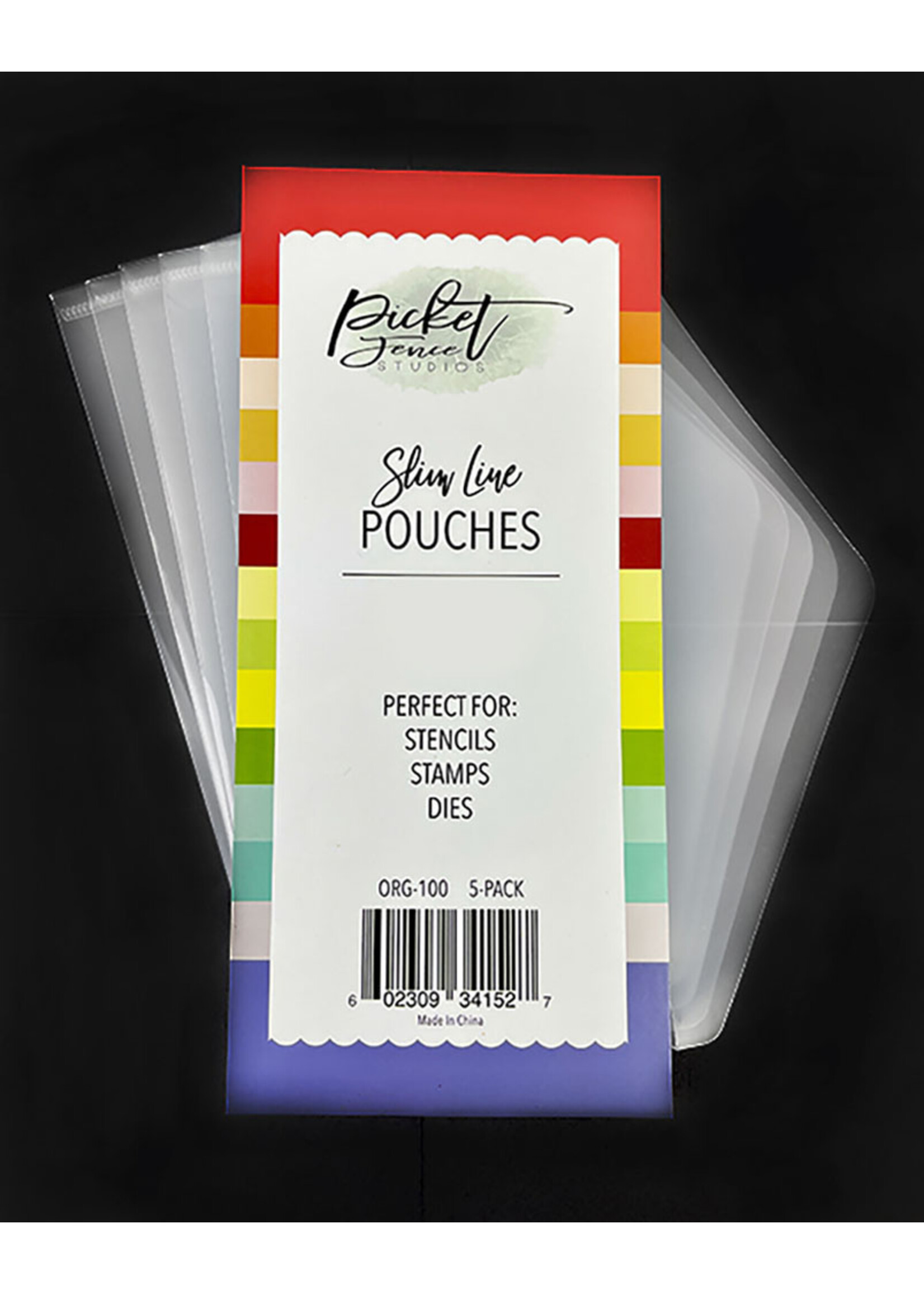 Picket Fence Studios Picket Fence, Slim Line Pouches
