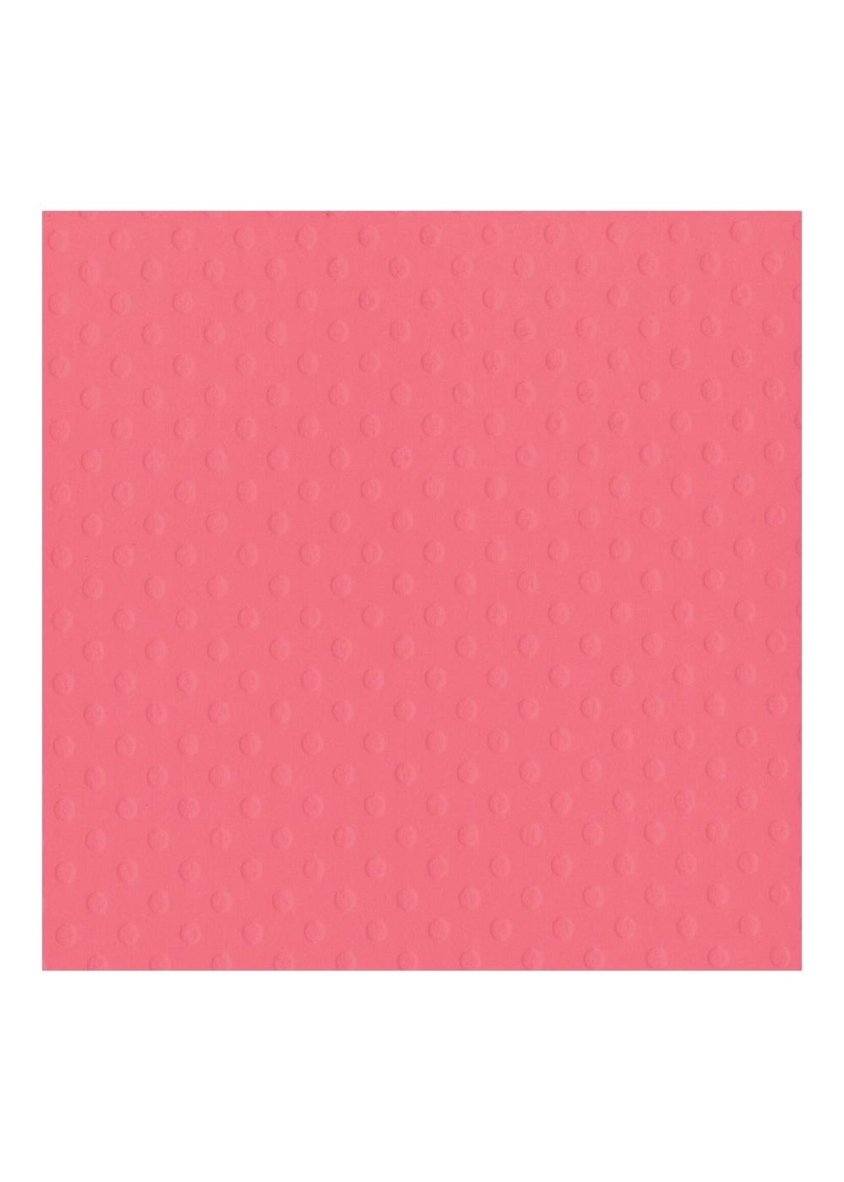 Bazzill 12x12 Dotted Swiss, Coral Reef