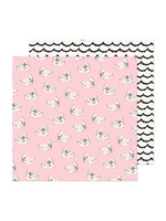 American Crafts AC Crate Paper 12x12 Marigold, Darling