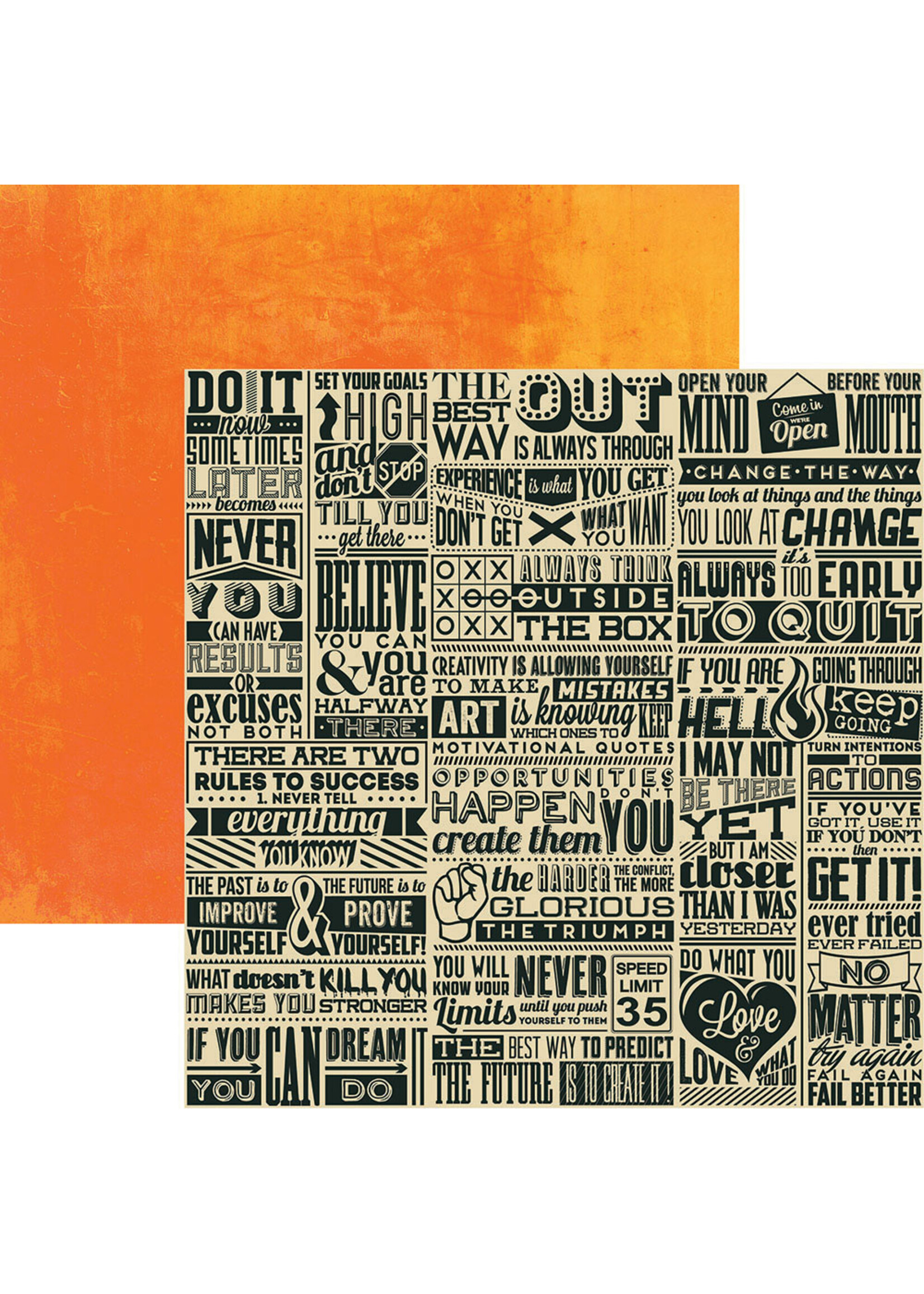 Reminisce Reminisce 12x12 ,Seize The Day, Believe