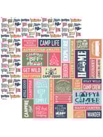 Reminisce Reminisce 12x12 Camping Life, Adventure Awaits