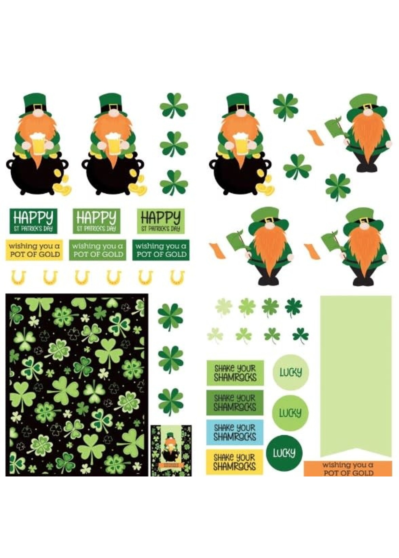 PhotoPlay PhotoPlay 12x12 Tulla And Norberts Lucky Charm, Die-cut