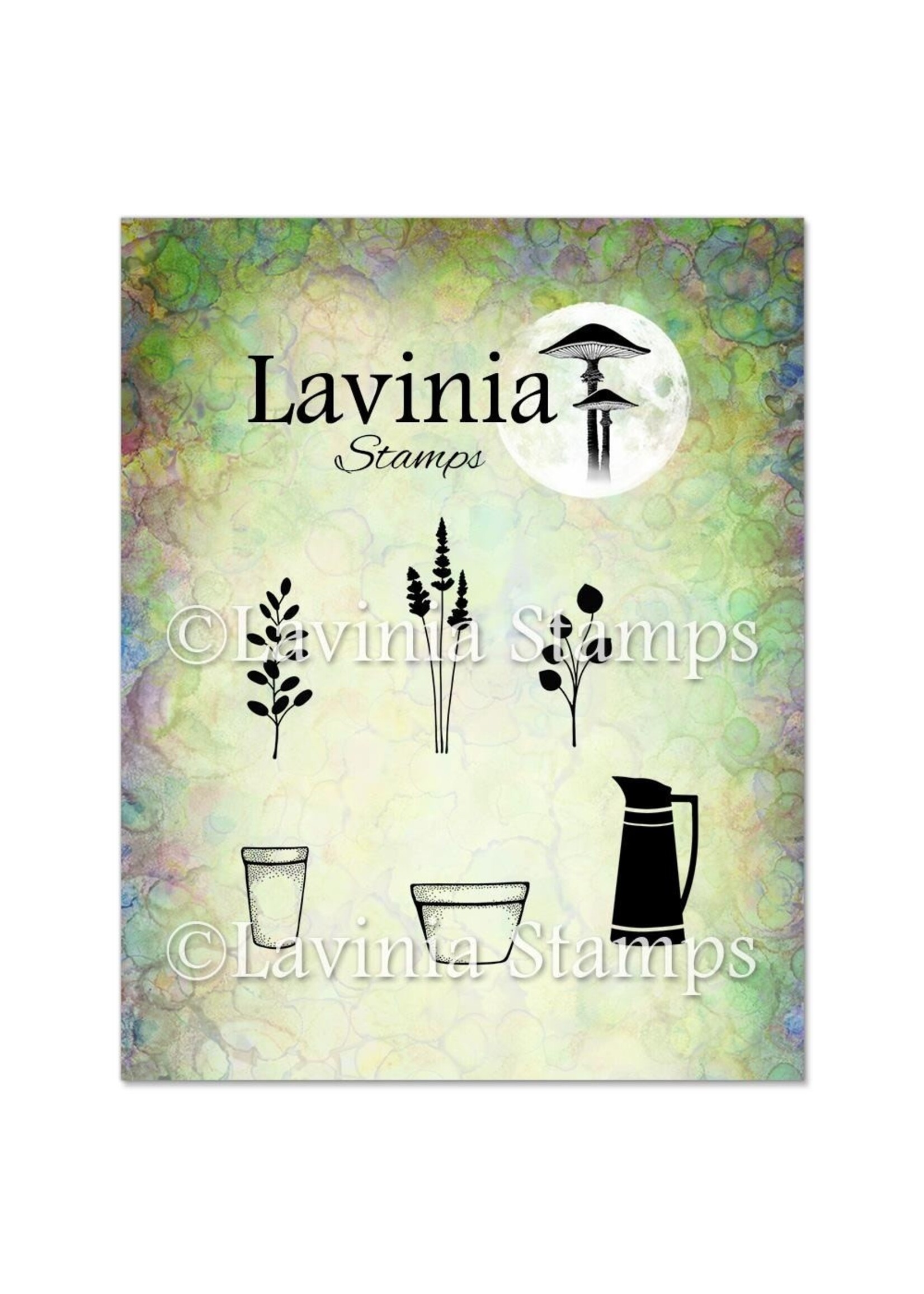 Lavinia Lavinia Stamp, LAV826 Flower Pots