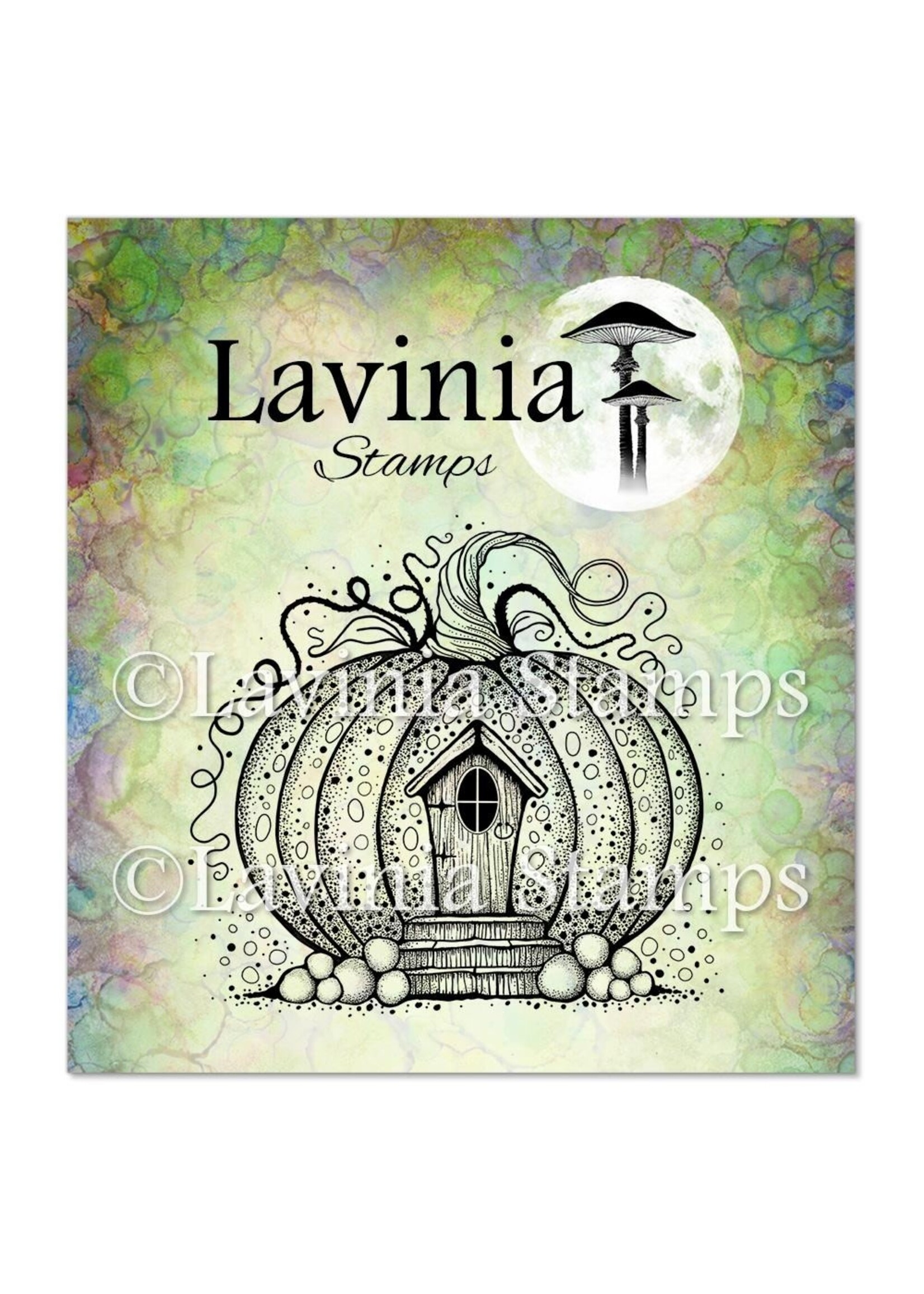 Lavinia Lavinia Stamp, LAV818 Pumpkin Lodge