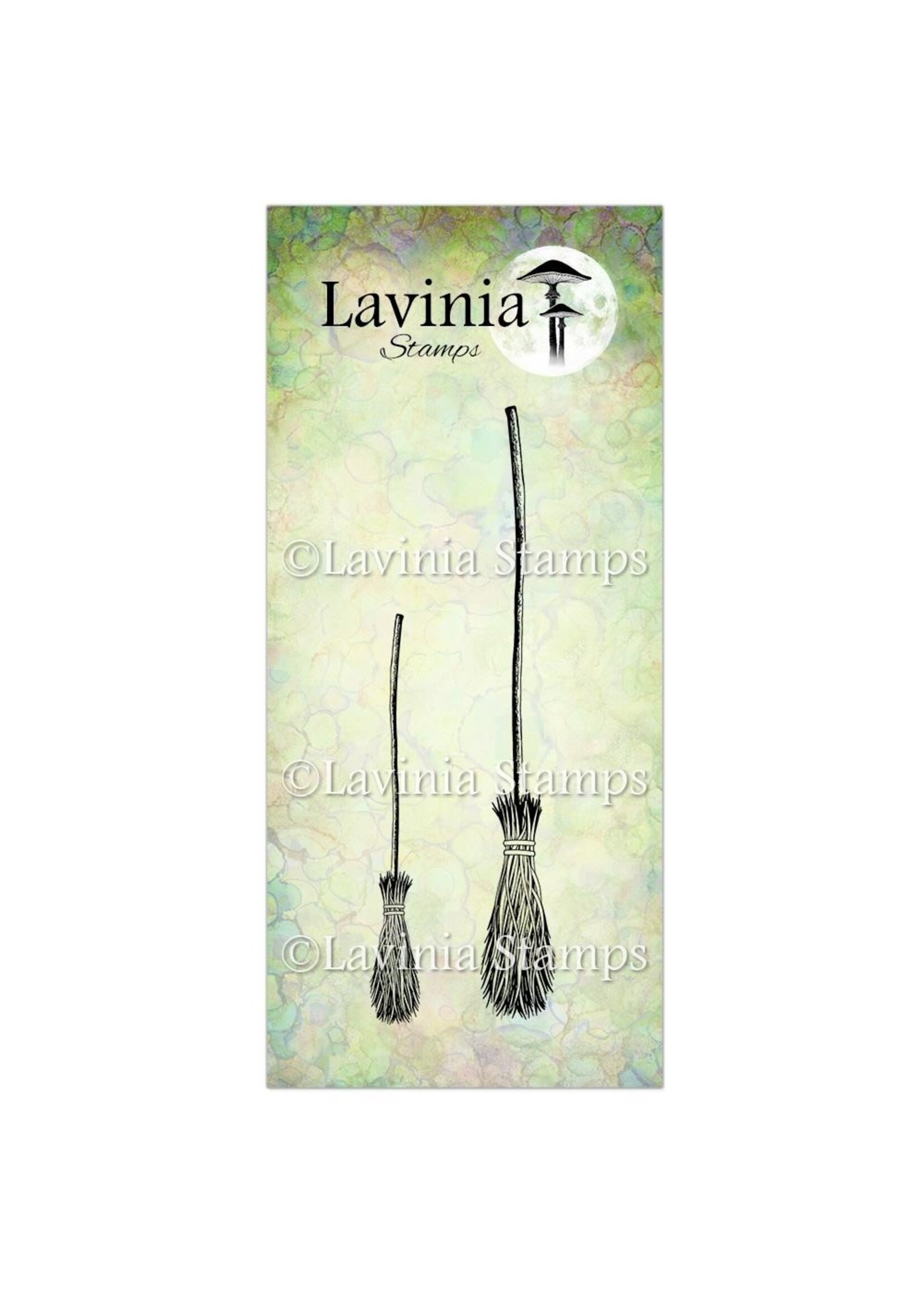 Lavinia Lavinia Stamp, LAV827 Broomsticks