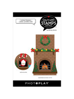 PhotoPlay SIS Die, Holiday Fireplace