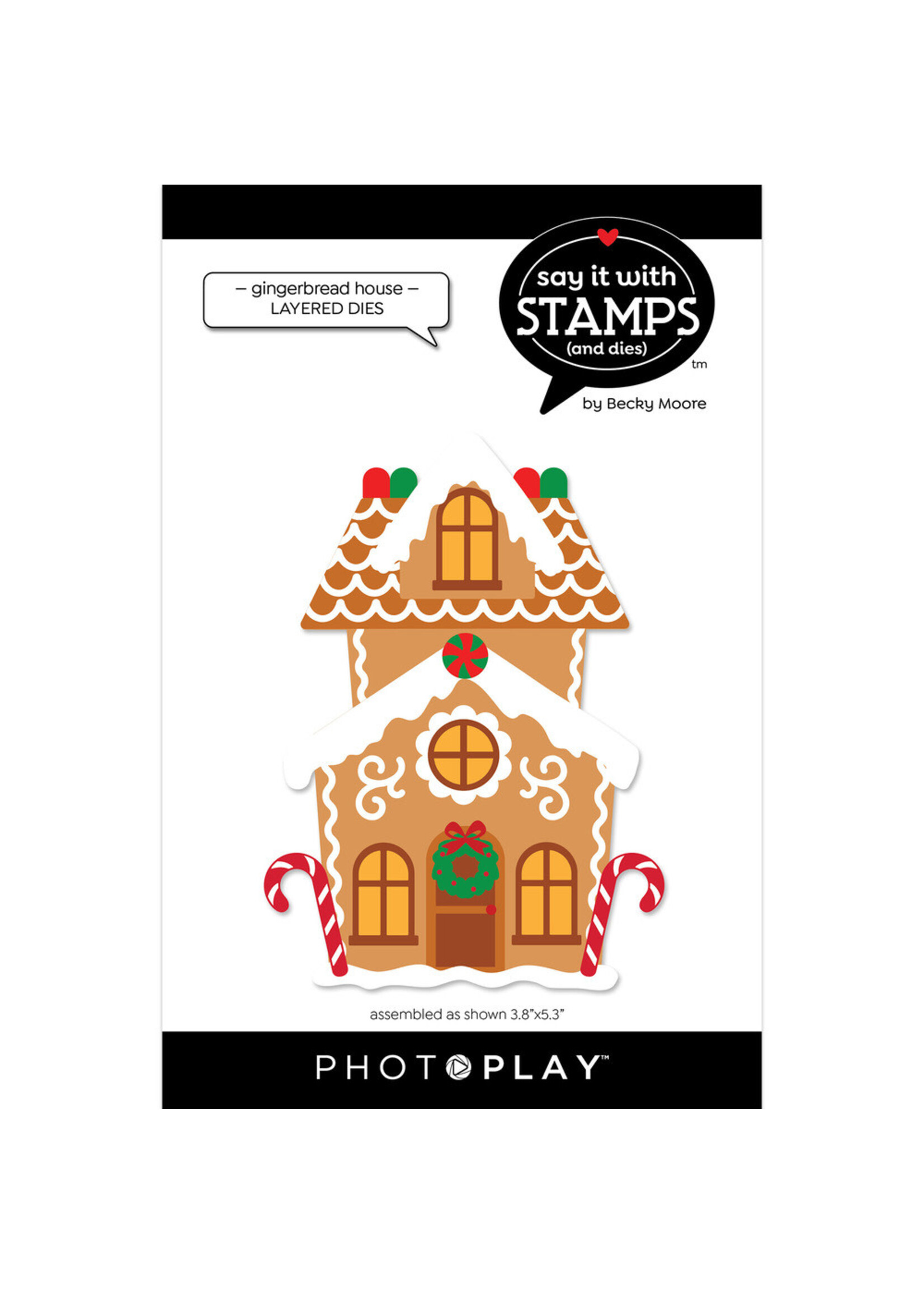 PhotoPlay SIS Die, Gingerbread House