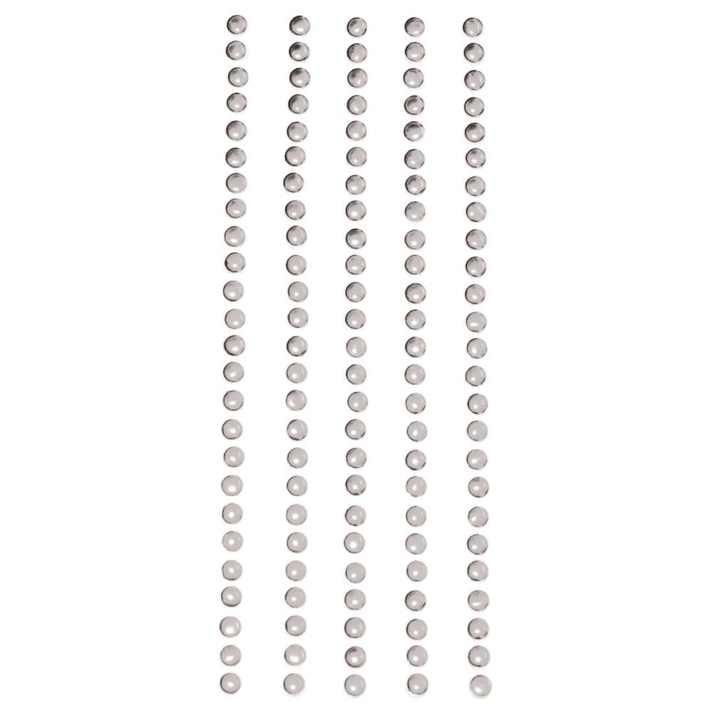 Metal Sticker Nailheads 3mm, Silver Memories and More