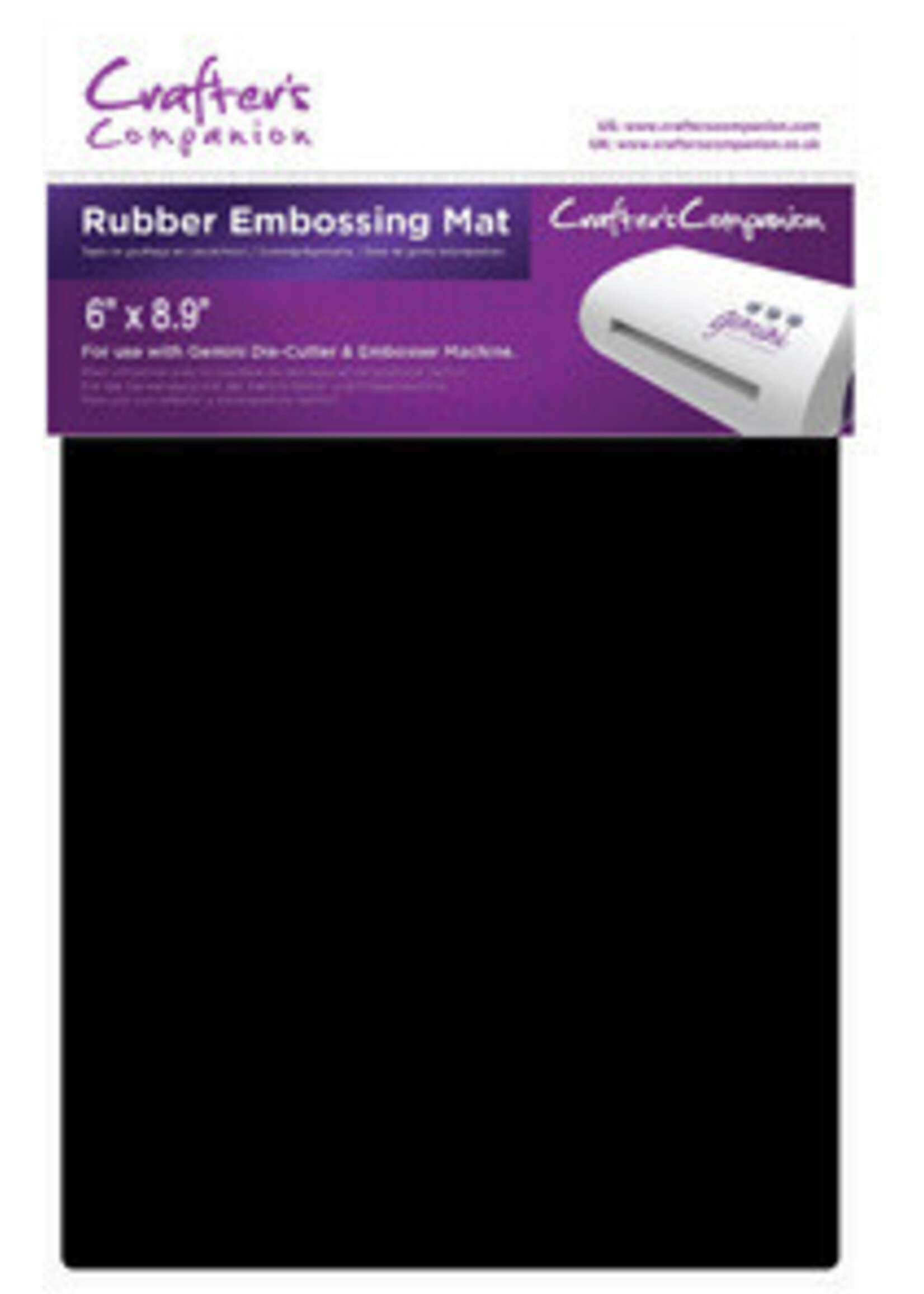 Crafter's Companion Gemini Junior Rubber Embossing Mat 6" x 9"